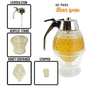 Crystalex | Honey and Syrup Dispenser