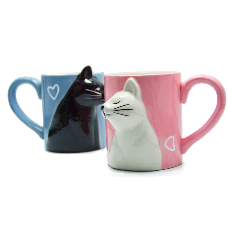 KitCups | Kissing Cats Cup Set