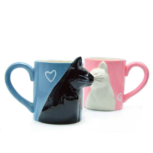 KitCups | Kissing Cats Cup Set