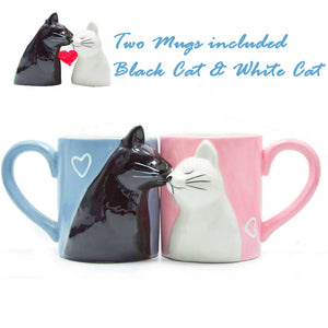 KitCups | Kissing Cats Cup Set