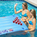 Pool Pong | The Inflatable Beer Pong - Life Hack Stock