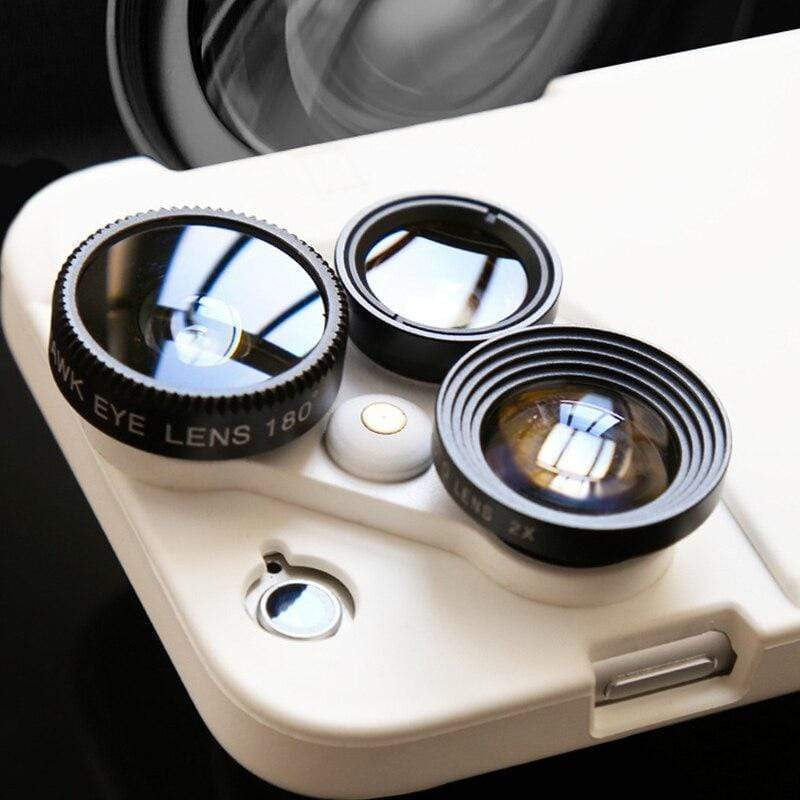 Sitria Lens | 4 Camera-Enhancing Lens In 1 Sleek Phone Case