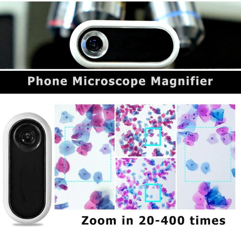 Cool And Slim Mobile Phone Microscope - Life Hack Stock