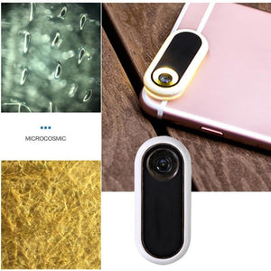 Cool And Slim Mobile Phone Microscope - Life Hack Stock